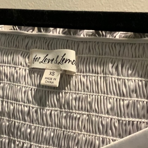 For love & lemons Argent Romantic  blouse sz s - Picture 6 of 13